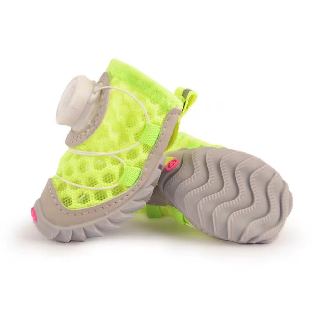 Dog Mesh Shoes 4-Pack
